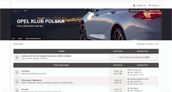 Desktop Screenshot of opelklub.net